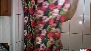 mike hot jerks off but danny hot grabs cock for anal bathroom fuck