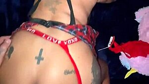 Hot Schoolgirl Watches Porn as Stepbrother Spies Intently