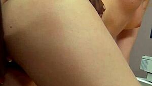 Abigale Johnson Teaches Black Cock Lesson with Blowjob Cumshot