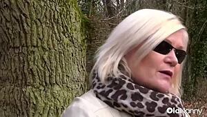 big tit milf cougar pussy devoured by hot blonde lesbian 😍👅