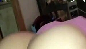 omg so nervous getting invited to friend's house turns into wild college uniform roleplay fuck!!