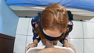 Julia Goddess begs don't waste cum creampie my tight Brazilian pussy