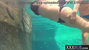 Swim Coach Natalia Starr Licks Jelena Jensen Pussy Boldly