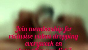 Neighbor's wife strokes my dick on sofa