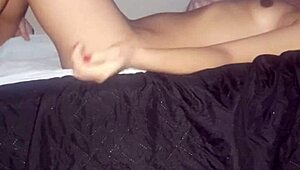 Real lesbian latina girlfriend pounded in bisexual threesome fury