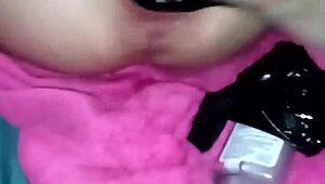 Fisting Wife's Nasty Loose Hairy Pussy with Sucking and Gaping Squirting