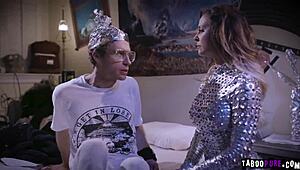 cherie deville spread wide moaning as hard cock fists her deep anal hole