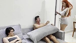 What if I slipped into my naughty sister-in-law's wet pussy and tight ass?