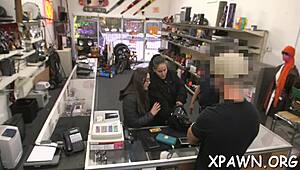 shop slut couple screws rough tight cunt nasty hardcore pussy pounding