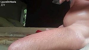 She previews killer blowjob moves till cum stuffs her mouth