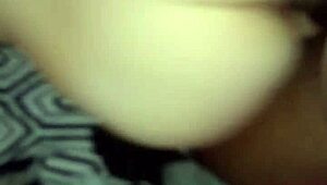 mixed couple contrasts unleash big asses in wild interracial heat