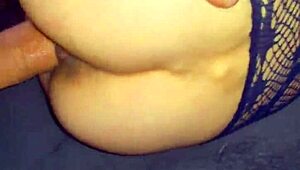 Pov Wife's Stockings Ass Spread Wide for Rough Anal Penetration