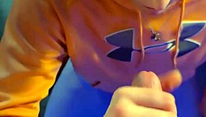 oh god, this cocksucking milf drops knees for hard pounding till juicy creampie finish