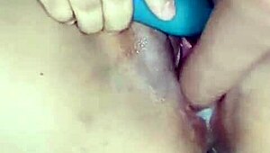 pamela caliente squirts hard from bbc anal dildo pounding!