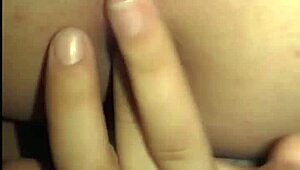 Finger and rimjob my ass at wild college party with friends