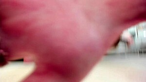 naked yoga girl stretches in wild unusual camera angles all around