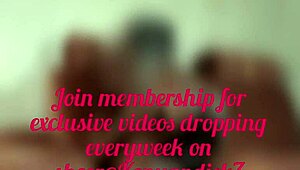 Neighbor's wife strokes my dick on sofa