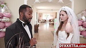 sexy teen bride aften opal bangs husbands black friends rough