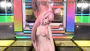 yo check megurine luka full nude bunny costume in love project diva mod