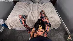 whoa pakistani bhabi aaliyah yasin sloppy sucks juicy tight pussy rides white cock cowgirl