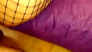 Pov Wife's Stockings Ass Spread Wide for Rough Anal Penetration