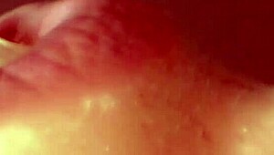 Japanese babe gulps hot cumshot 😍💦