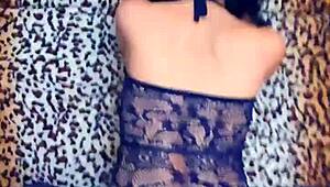 Pov Wife's Stockings Ass Spread Wide for Rough Anal Penetration