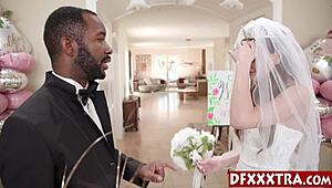 sexy teen bride aften opal bangs husbands black friends rough