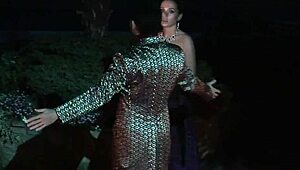 Stockinged milfs tease with fingering and handjobs in steamy group play