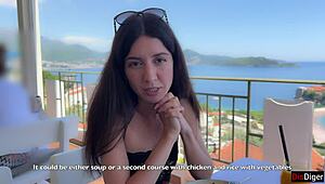 talking to katty west then pounding her ass cumshot outdoors