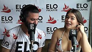 ema ribeiro jumps into elo podcast challenges with cute colombian casting interview vibes