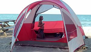 hey milf wife wanna bang on the beach with these guys?