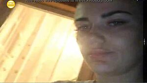 Young Webcam Brunette Reveals Her Massive Sexy Tits Up Close