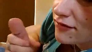 wife ketabugg sucks old friend's cock in cuckold fun