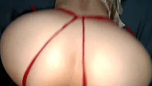 convinced this skinny 18-year-old latina to suck big cock all night long