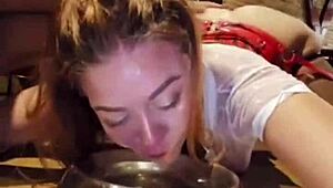 did i swallow that water like a thirsty bitch master collar me for more bdsm rituals??