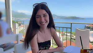 talking to katty west then pounding her ass cumshot outdoors