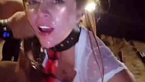 did i swallow that water like a thirsty bitch master collar me for more bdsm rituals??