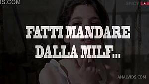 Double anal gangbang stretches sara bell gaping ass on farm ranch 😈🍑💦