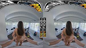 Stepsister Mae Milano Stuffing Stepbro's Dick Deep in Her Mouth Makes Him Moan Wildly