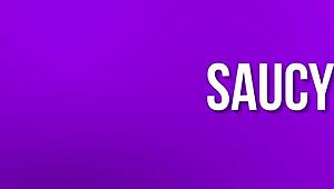 saucy sapphire's first bbw scene with artemis popping her hairy cherry