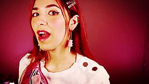 listen to this shy girl whisper how she worships your cock asmr style