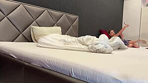 Petite Alice's Tight Pussy No Panties Miniskirt Legs Feet