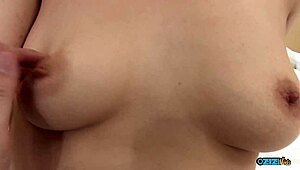 wanna see her spread wide for toys in both holes with those big natural tits bouncing?