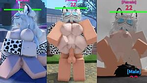 who's the girl getting her pussy slammed hard right now?