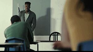 Hot Student Deepthroats Teacher's Massive BBC in Wild Classroom Sex!