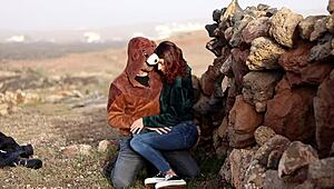 i... i fucked her bent over doggystyle right in lanzarote outdoors!!