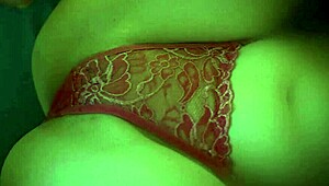 college roommate pulls panties aside bends me over dorm bed for tight pussy creampie doggystyle