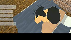 Intense Craving Takes Over While Devouring Her Juicy Ass in Roblox Session