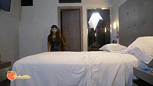 petite 18yo peruvian shaved teen destroyed by huge cock in first casting